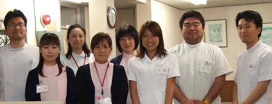 白川接骨院のスタッフ集合写真